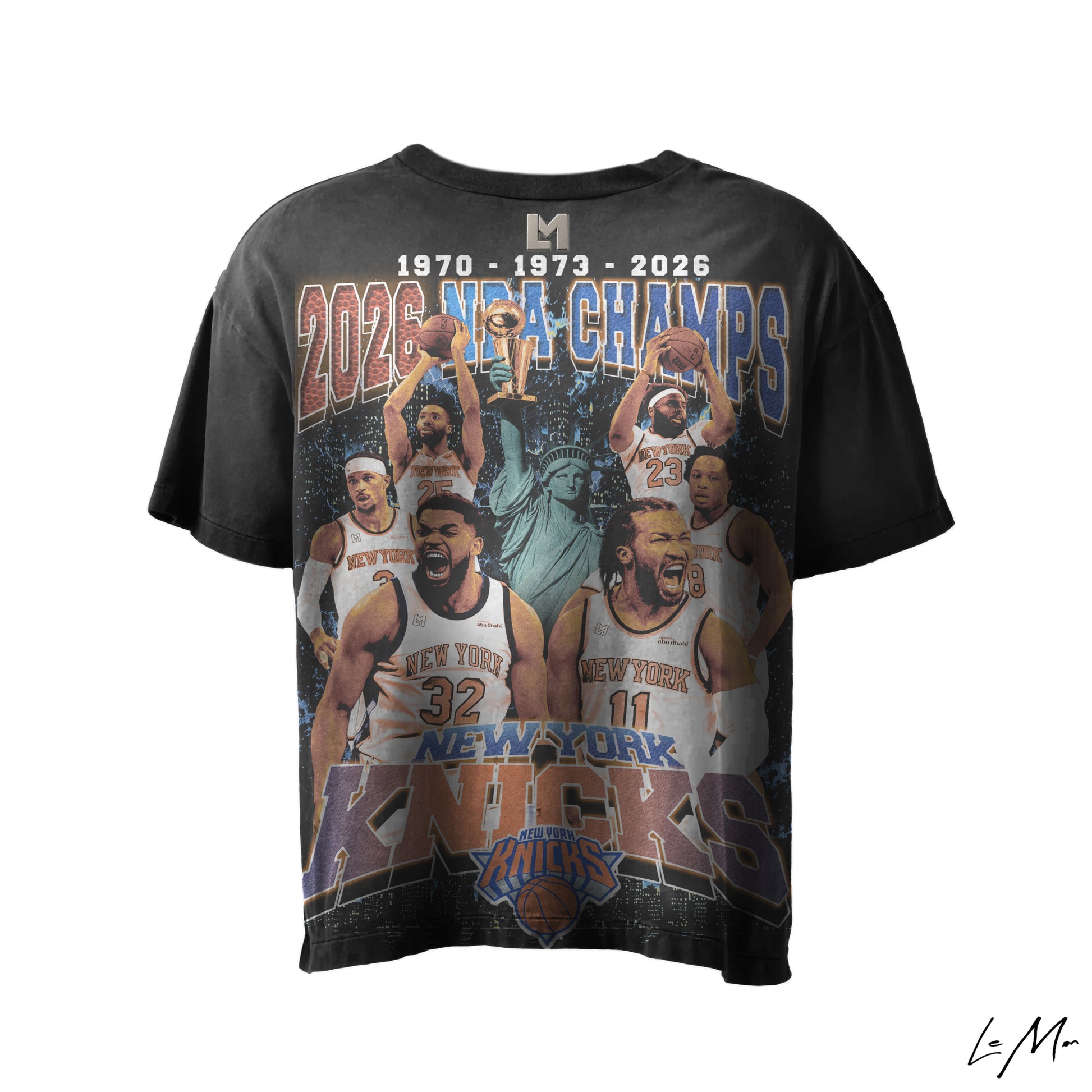 2026 New York Knicks Championship Tee (Black)