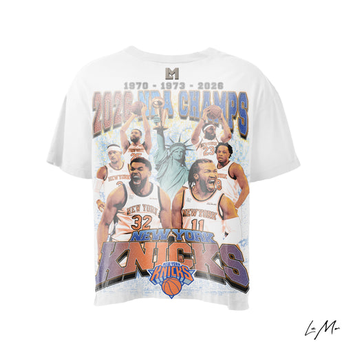 2026 New York Knicks Championship Tee (White)