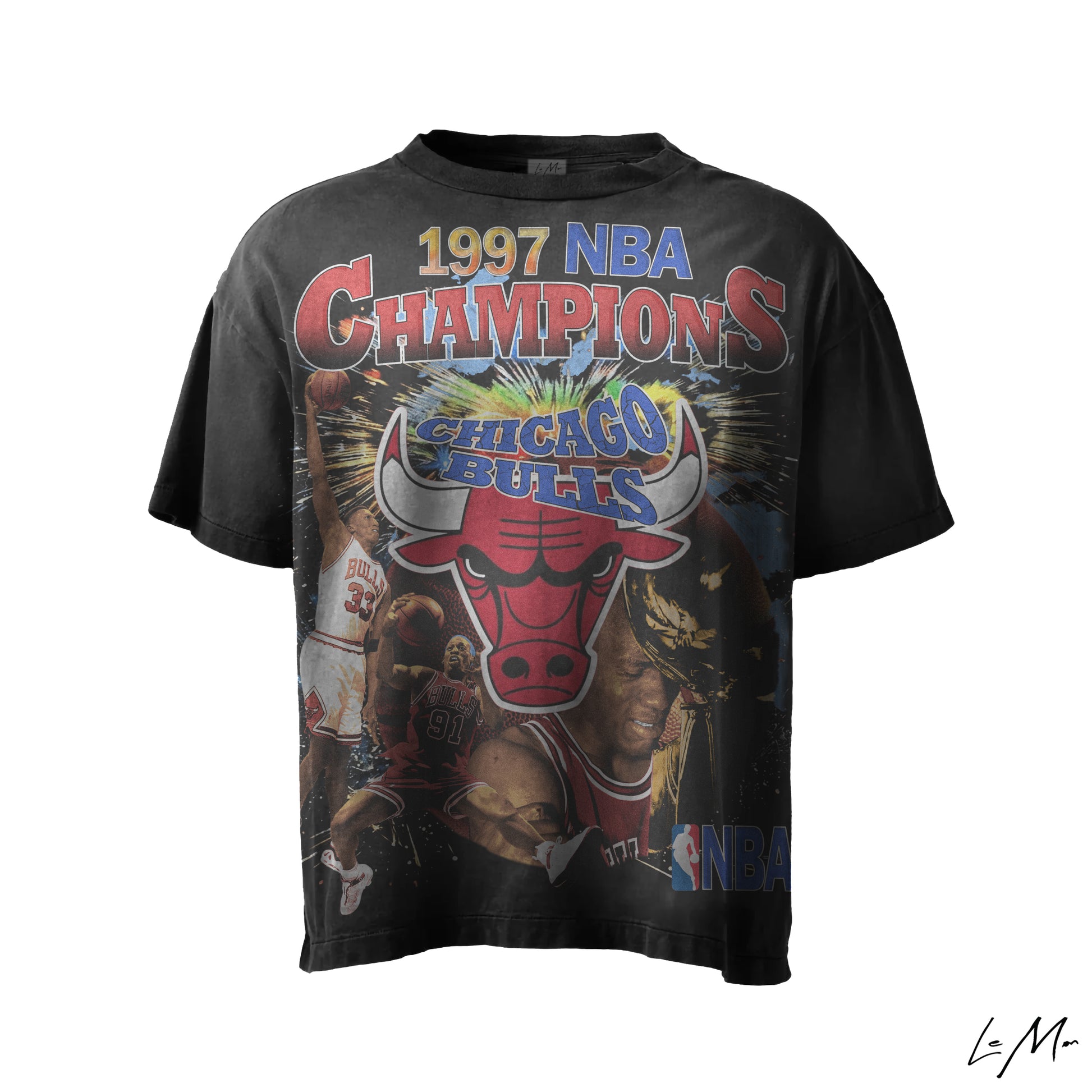 1997 Chicago Bulls Championship Tee