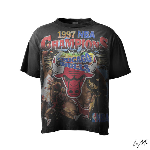 1997 Chicago Bulls Championship Tee
