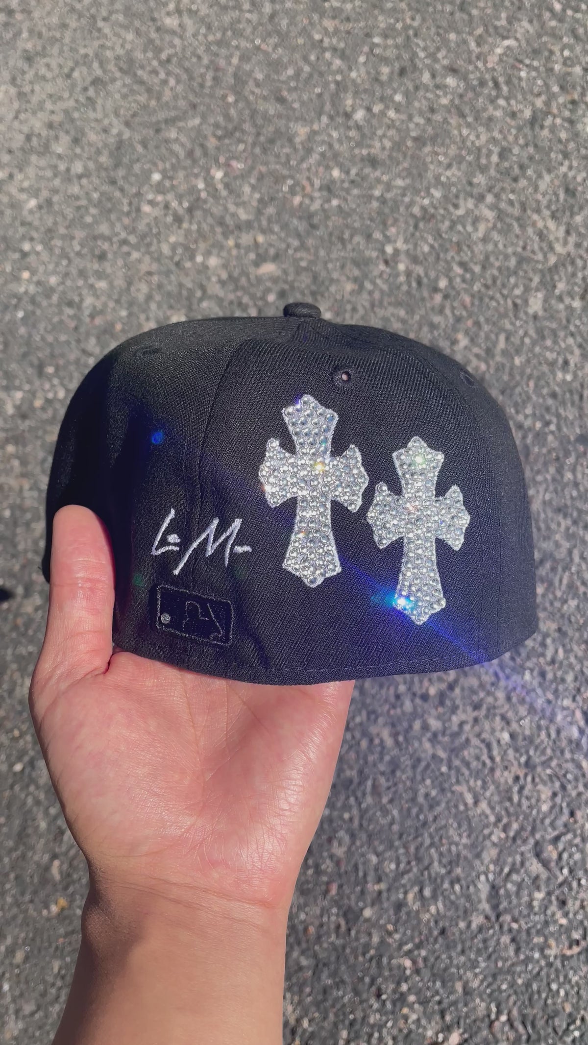 Los Angeles Dodgers Fitted (Diamond Cross)
