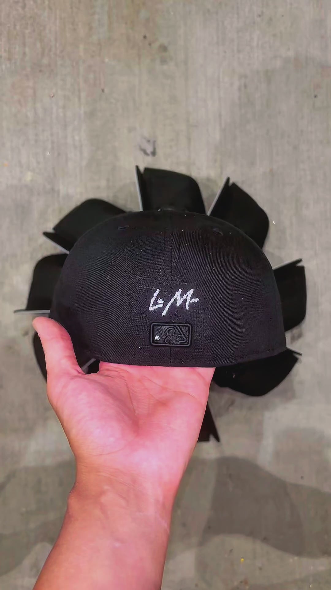 All Black Classic Fitteds