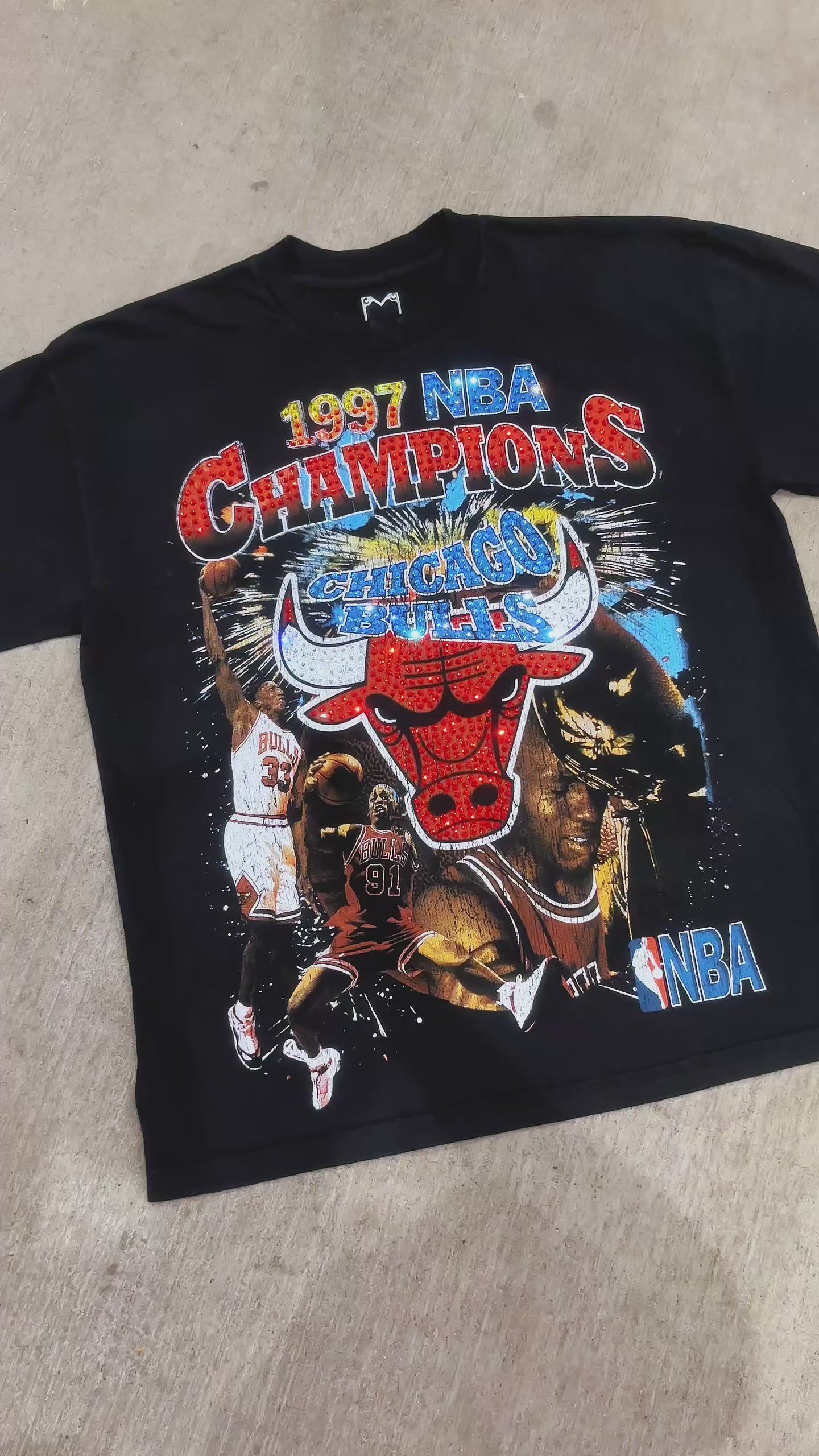 1997 Chicago Bulls Championship Tee