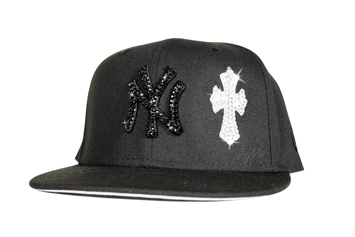 New York Yankee Fitted (Diamond Cross)
