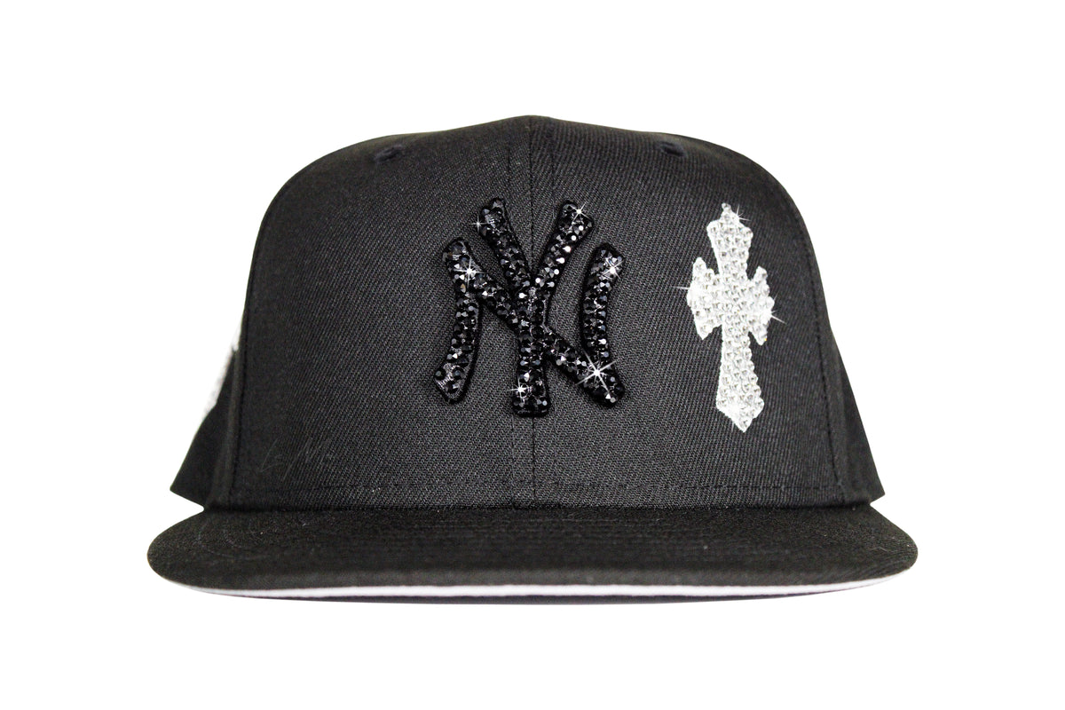 New York Yankee Fitted (Diamond Cross)
